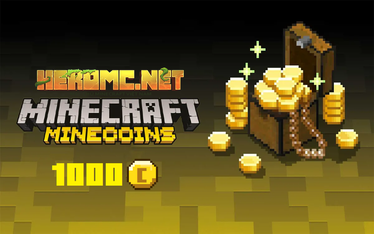 MINECRAFT HEROMC 1000COIN