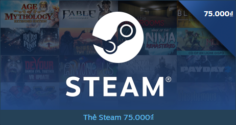 Thẻ Steam Việt Nam 75,000VNĐ