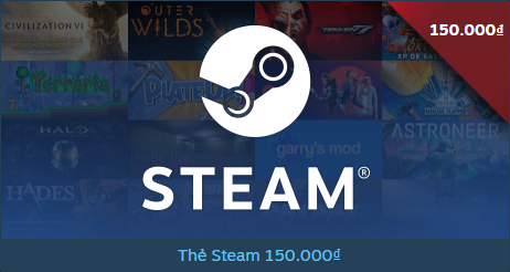 Thẻ Steam Việt Nam 150,000VNĐ