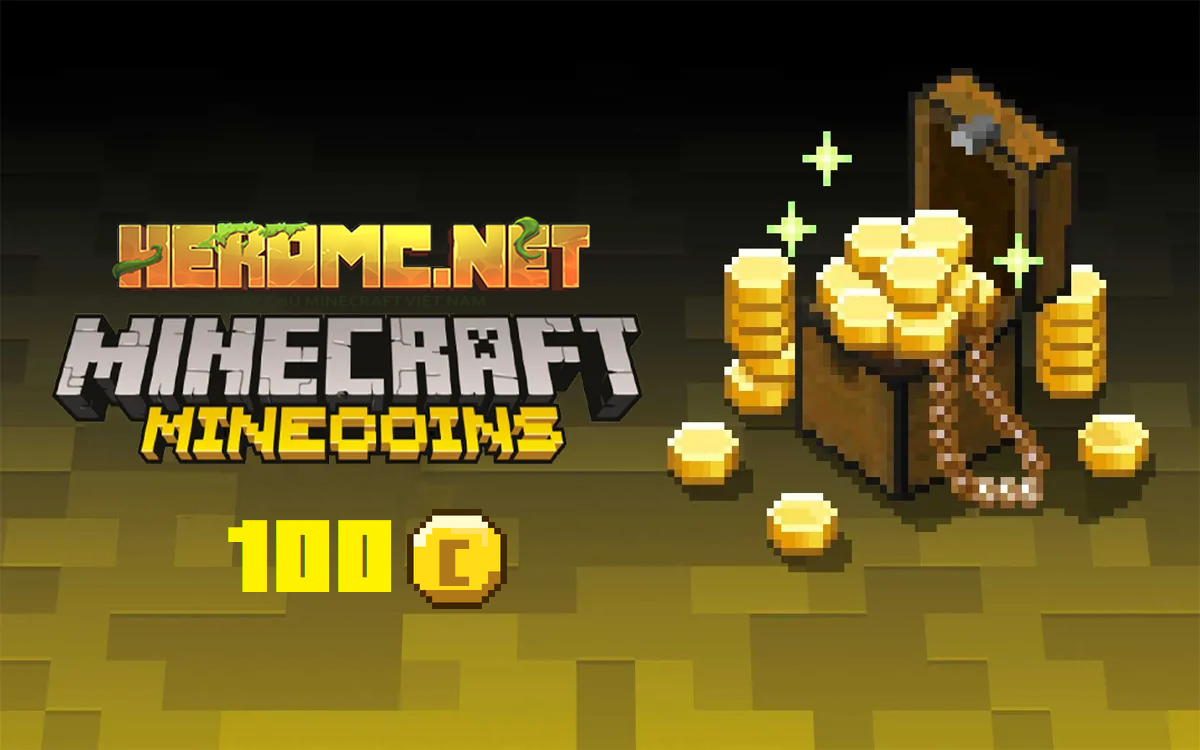 MINECRAFT HEROMC 100COIN